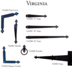 Garage door handle design for Virginia