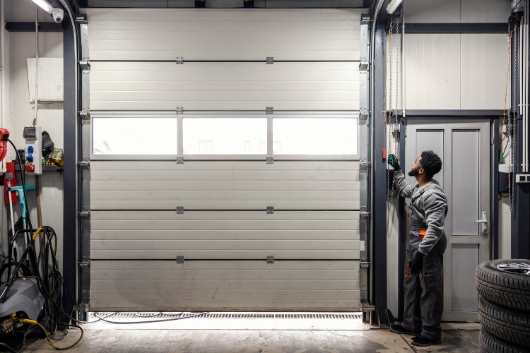 garage door opening